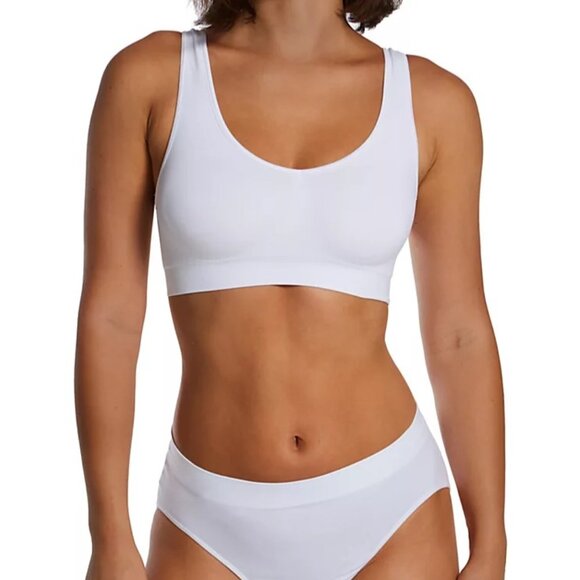 #1479 Bali One Smooth U Support Bralette White - Picture 5 of 5